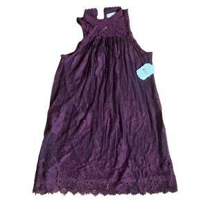 Altar’d State Burgundy Dress Lace NWT